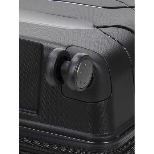 Чемодан большой L полипропилен Worldline Airtex 282 109л 74×47×30см Черный