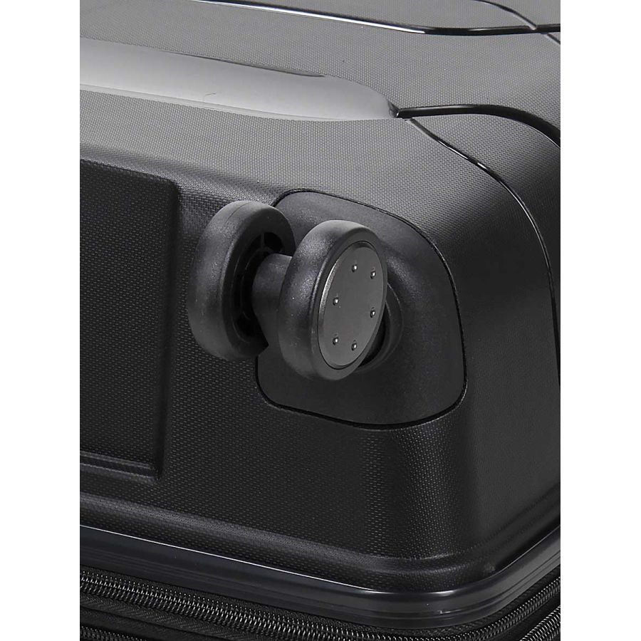Чемодан большой L полипропилен Worldline Airtex 282 109л 74×47×30см Черный