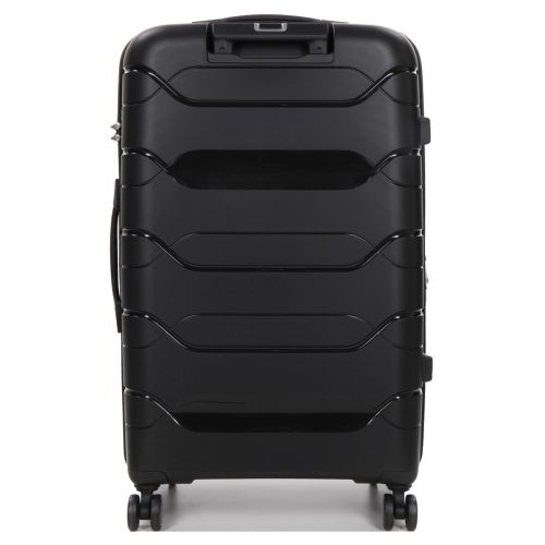 Чемодан большой L полипропилен Worldline Airtex 282 109л 74×47×30см Черный