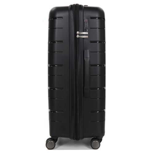 Чемодан большой L полипропилен Worldline Airtex 282 109л 74×47×30см Черный
