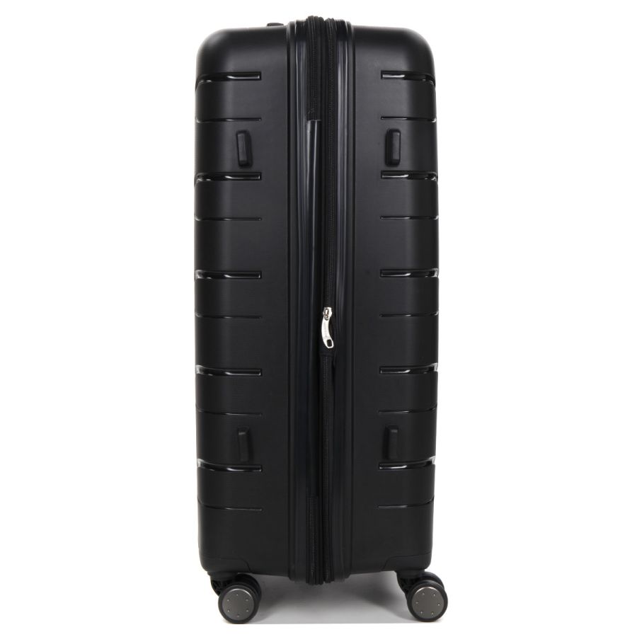 Чемодан большой L полипропилен Worldline Airtex 282 109л 74×47×30см Черный