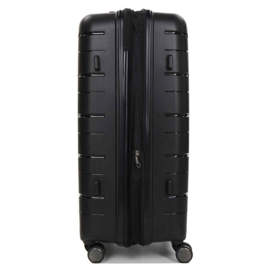 Чемодан большой L полипропилен Worldline Airtex 282 109л 74×47×30см Черный