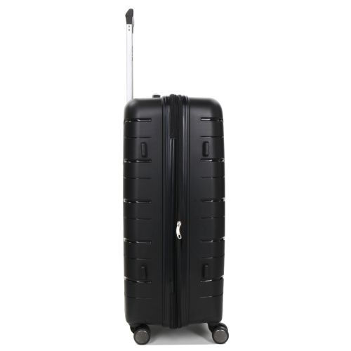 Чемодан большой L полипропилен Worldline Airtex 282 109л 74×47×30см Черный
