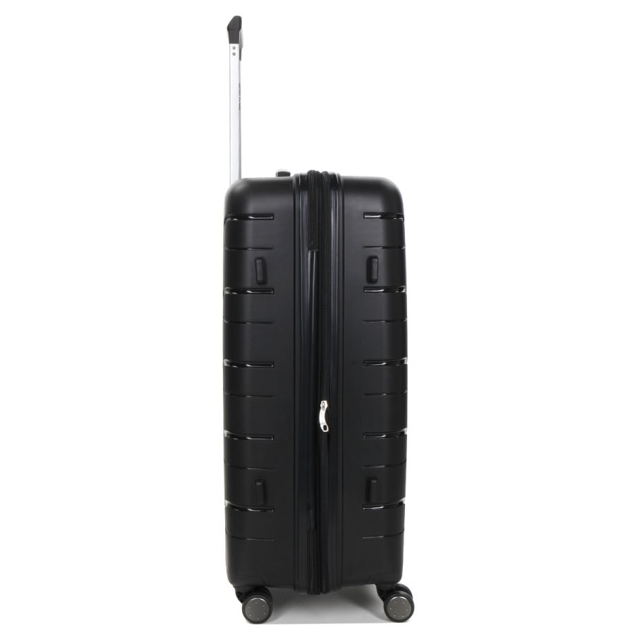 Чемодан большой L полипропилен Worldline Airtex 282 109л 74×47×30см Черный