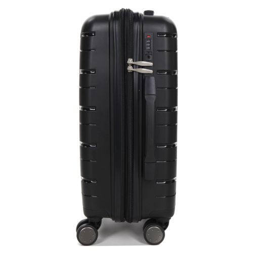 Чемодан маленький S полипропилен  Worldline Airtex 282 46л 54×36×23см Черный