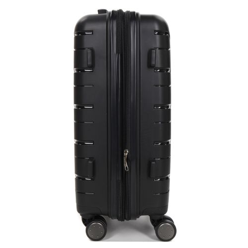 Чемодан маленький S полипропилен  Worldline Airtex 282 46л 54×36×23см Черный