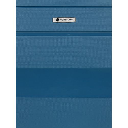 Чемодан большой L полипропилен  Worldline Airtex 282 109л 74×47×30см Синий