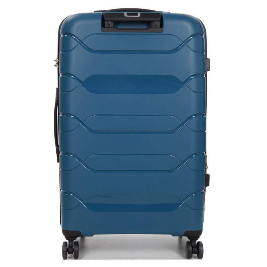 Чемодан большой L полипропилен  Worldline Airtex 282 109л 74×47×30см Синий