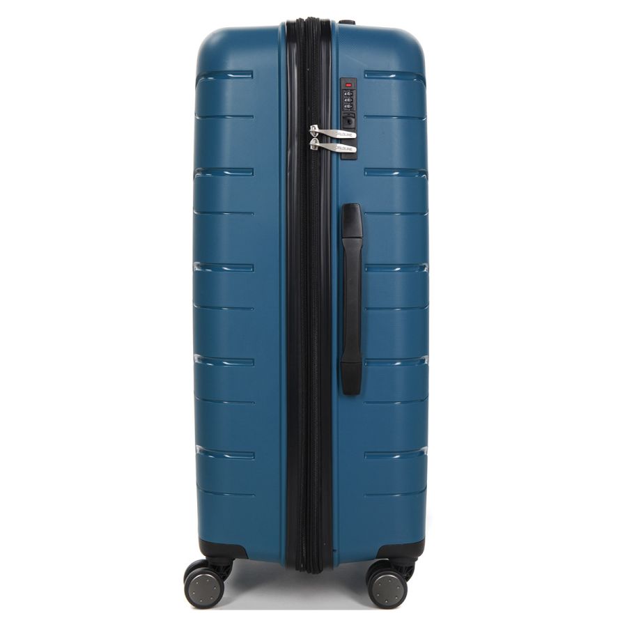 Чемодан большой L полипропилен  Worldline Airtex 282 109л 74×47×30см Синий