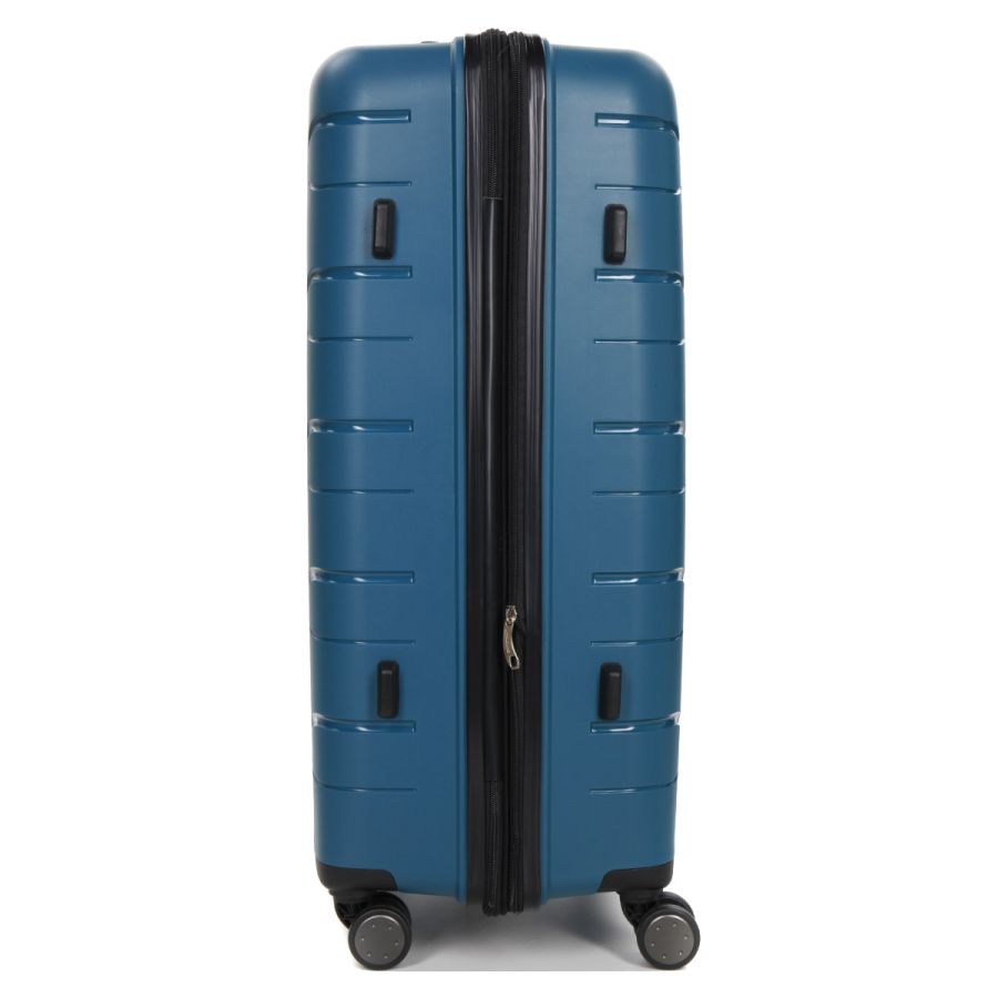 Чемодан большой L полипропилен  Worldline Airtex 282 109л 74×47×30см Синий