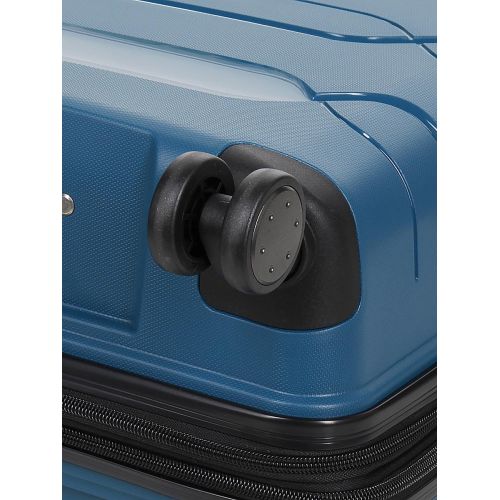 Чемодан средний M полипропилен  Worldline Airtex 282 74л 64×41×26см Синий