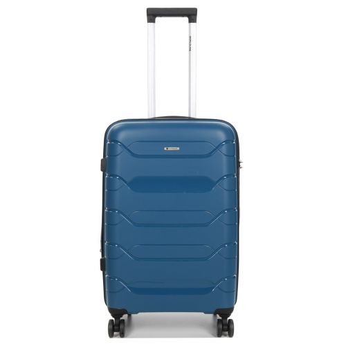 Чемодан средний M полипропилен  Worldline Airtex 282 74л 64×41×26см Синий