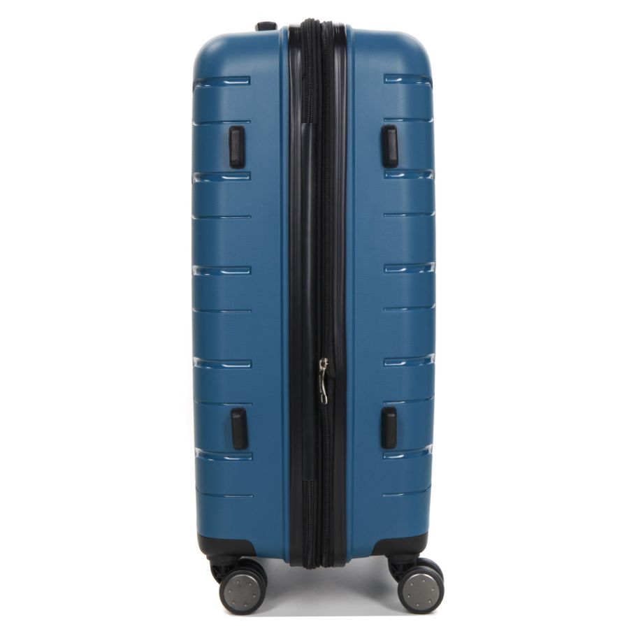 Чемодан средний M полипропилен  Worldline Airtex 282 74л 64×41×26см Синий