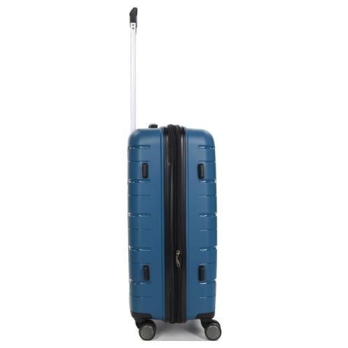 Чемодан средний M полипропилен  Worldline Airtex 282 74л 64×41×26см Синий