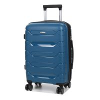 Чемодан маленький S полипропилен Worldline Airteх 282 46л 54×36×23см Синий