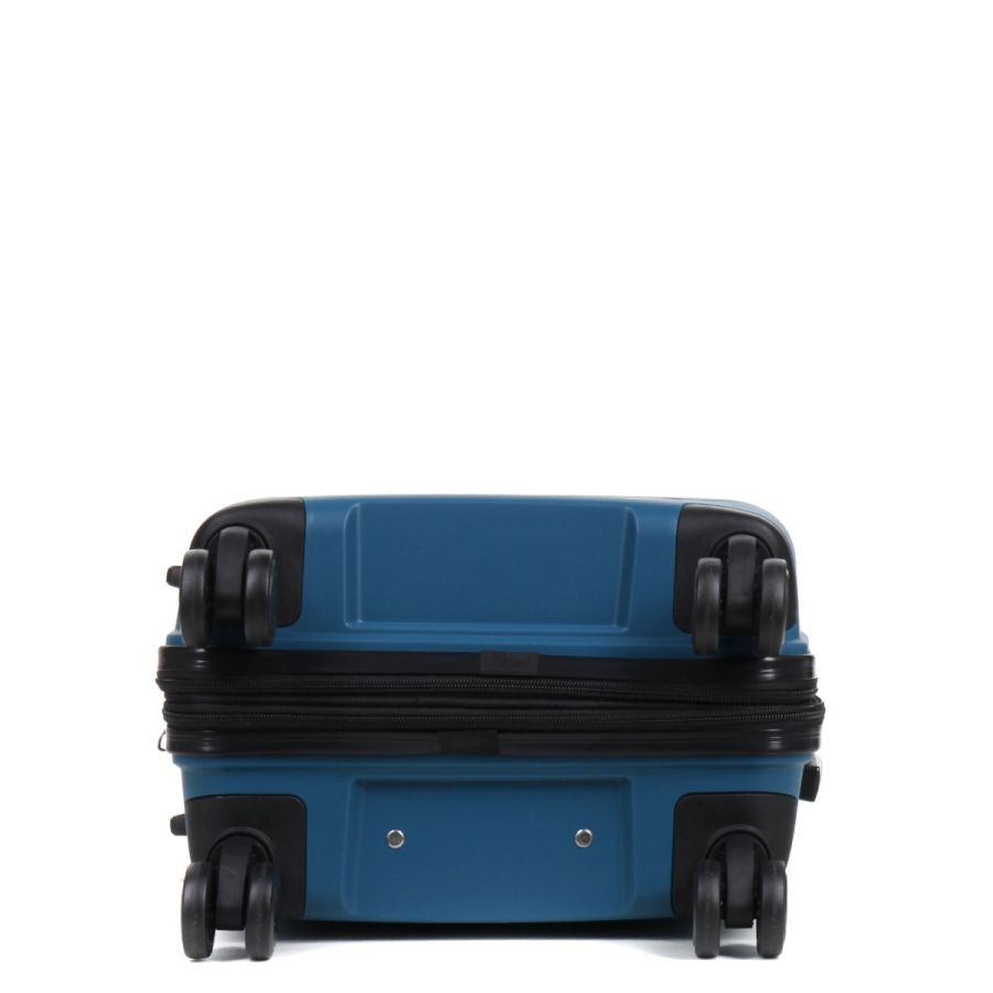 Чемодан маленький S полипропилен Worldline Airtex 282 46л 54×36×23см Синий