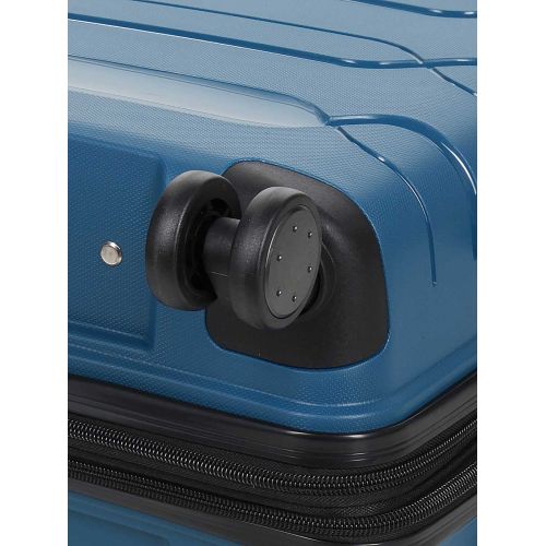 Чемодан маленький S полипропилен Worldline Airtex 282 46л 54×36×23см Синий