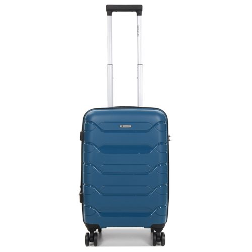 Чемодан маленький S полипропилен Worldline Airtex 282 46л 54×36×23см Синий