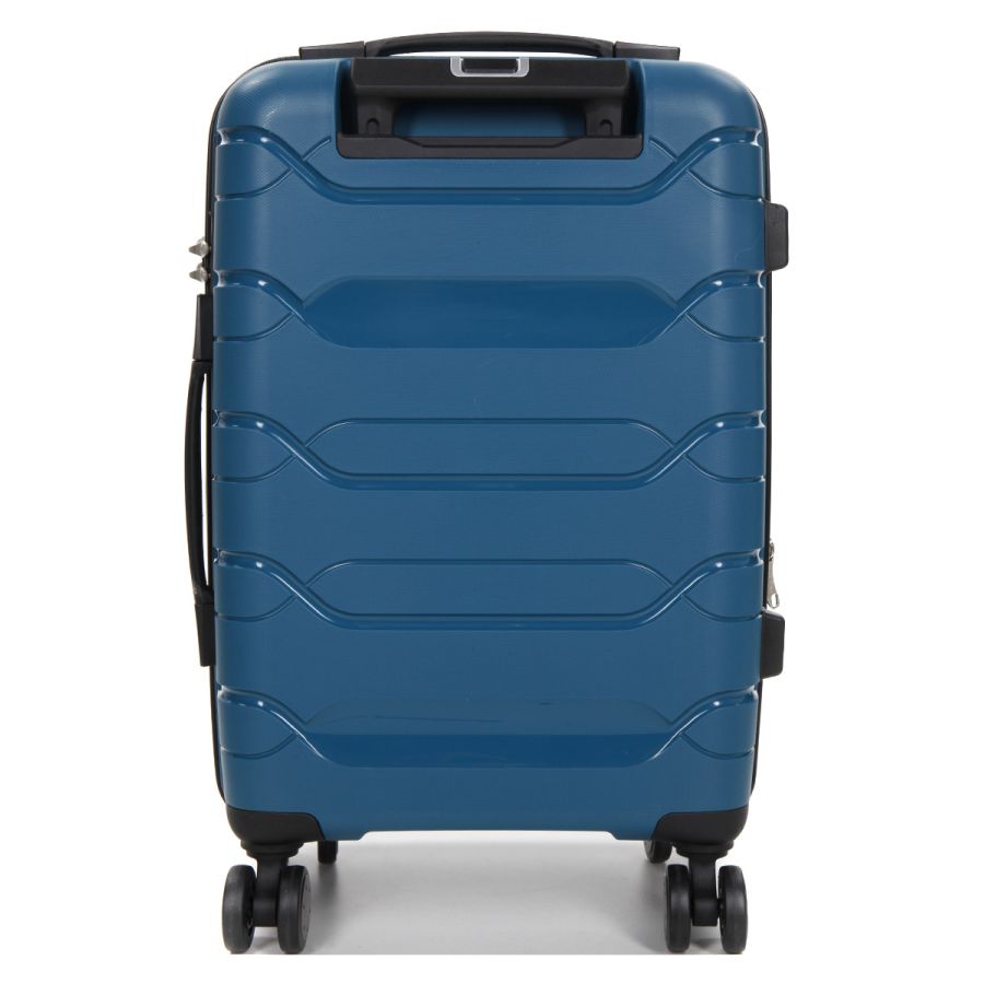 Чемодан маленький S полипропилен Worldline Airtex 282 46л 54×36×23см Синий
