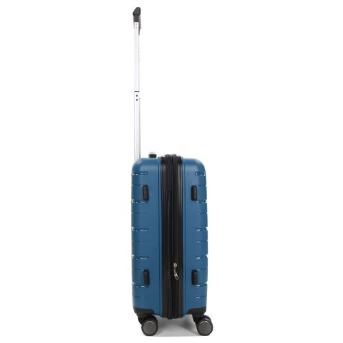 Чемодан маленький S полипропилен Worldline Airtex 282 46л 54×36×23см Синий