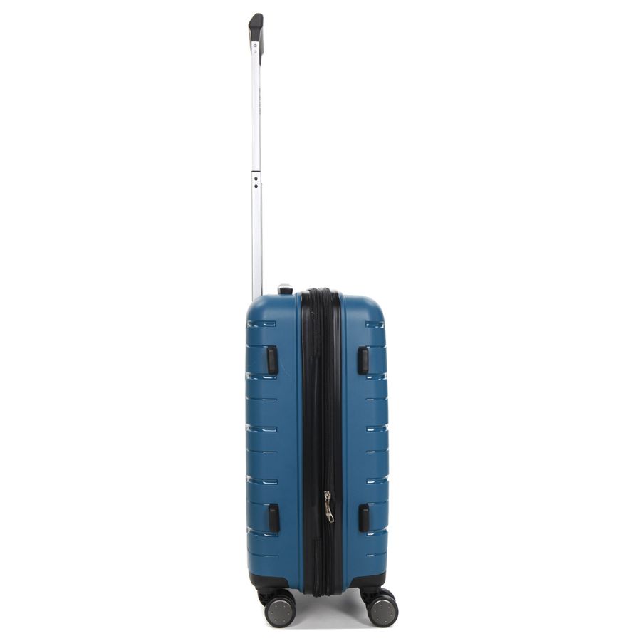 Чемодан маленький S полипропилен Worldline Airtex 282 46л 54×36×23см Синий