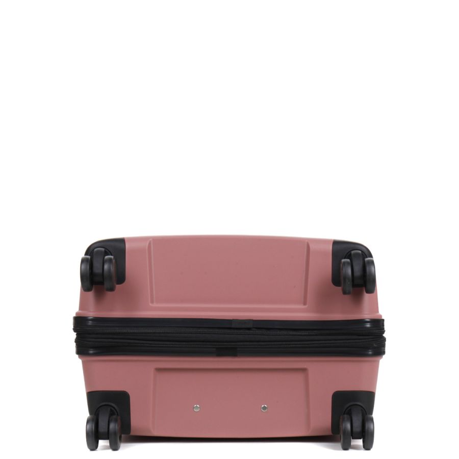 Чемодан большой L полипропилен Worldline Airtex 282 109л 74×47×30см Розовое золото