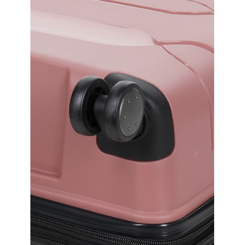 Чемодан большой L полипропилен Worldline Airtex 282 109л 74×47×30см Розовое золото