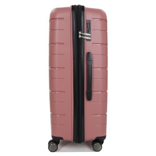 Чемодан большой L полипропилен Worldline Airtex 282 109л 74×47×30см Розовое золото