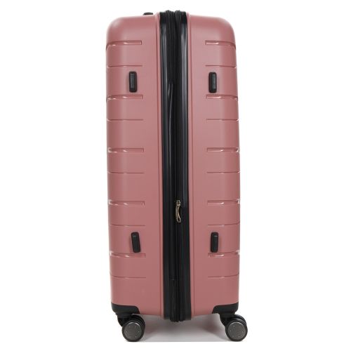 Чемодан большой L полипропилен Worldline Airtex 282 109л 74×47×30см Розовое золото