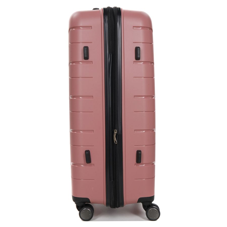Чемодан большой L полипропилен Worldline Airtex 282 109л 74×47×30см Розовое золото
