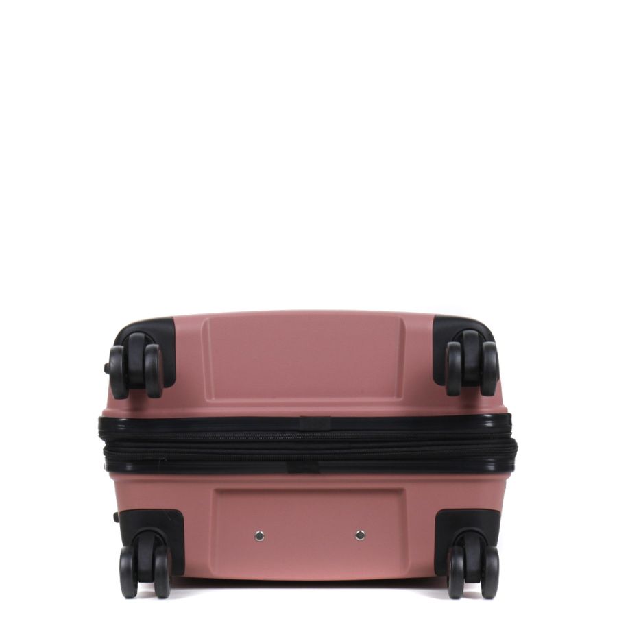 Чемодан средний M полипропилен Worldline Airtex 282 74л 64×41×26см Розовое золото