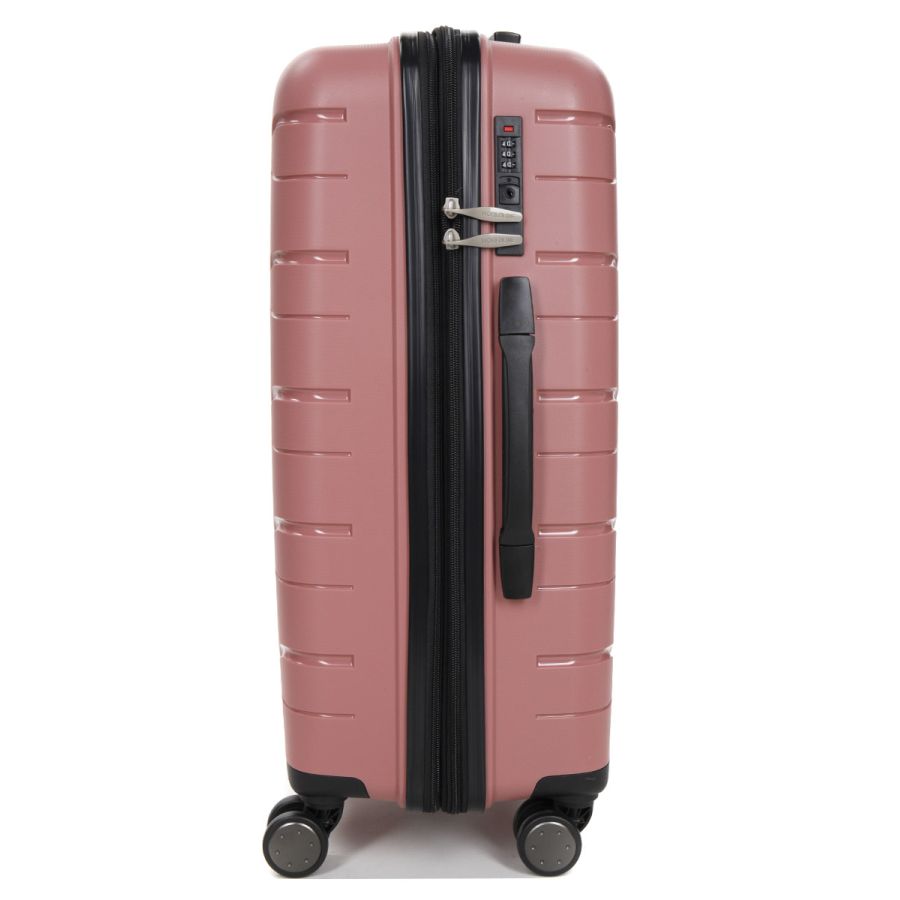 Чемодан средний M полипропилен Worldline Airtex 282 74л 64×41×26см Розовое золото