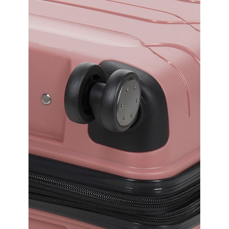 Чемодан маленький S полипропилен Worldline Airtex 282 46л 54×36×23см Розовое золото