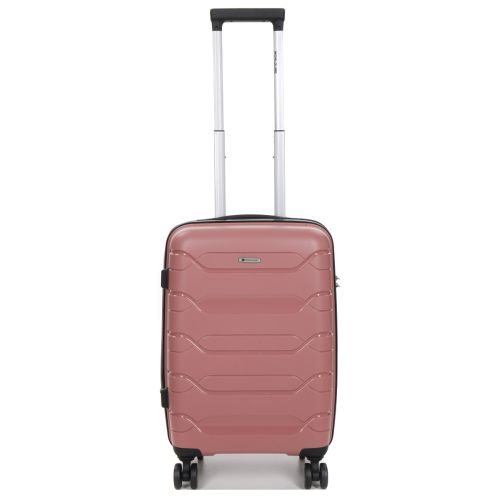 Чемодан маленький S полипропилен Worldline Airtex 282 46л 54×36×23см Розовое золото