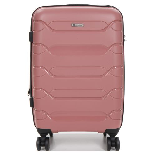 Чемодан маленький S полипропилен Worldline Airtex 282 46л 54×36×23см Розовое золото