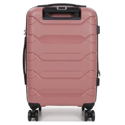 Чемодан маленький S полипропилен Worldline Airtex 282 46л 54×36×23см Розовое золото
