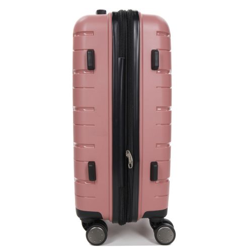 Чемодан маленький S полипропилен Worldline Airtex 282 46л 54×36×23см Розовое золото