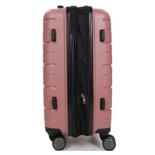 Чемодан маленький S полипропилен Worldline Airtex 282 46л 54×36×23см Розовое золото