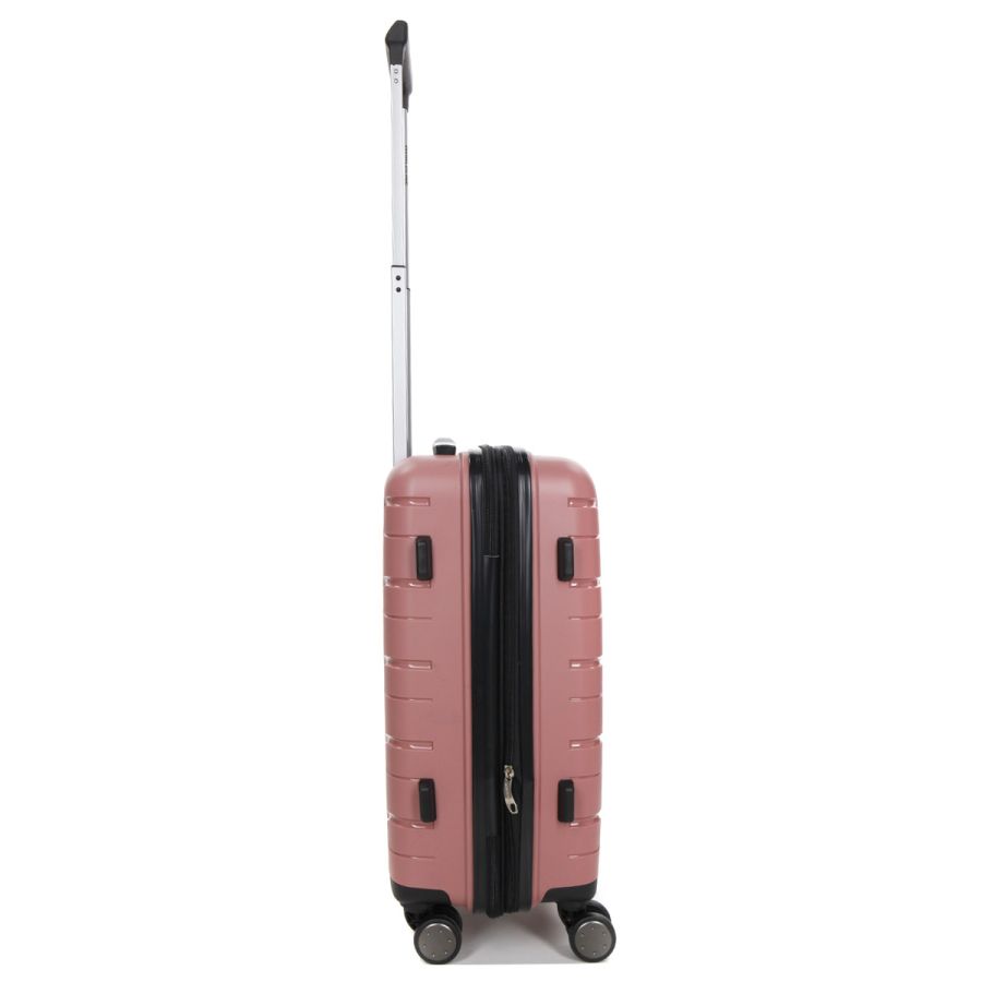 Чемодан маленький S полипропилен Worldline Airtex 282 46л 54×36×23см Розовое золото