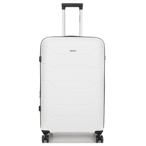 Чемодан большой L полипропилен Worldline Airtex 282 109л 74×47×30см Белый