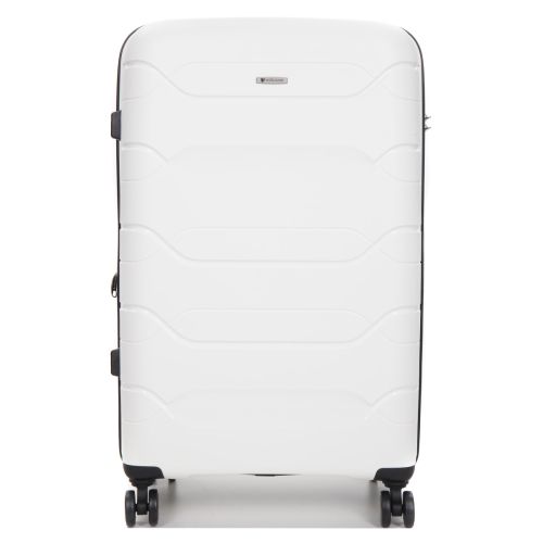 Чемодан большой L полипропилен Worldline Airtex 282 109л 74×47×30см Белый