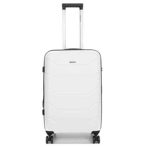 Чемодан средний M полипропилен Worldline Airtex 282 74л 64×41×26см Белый