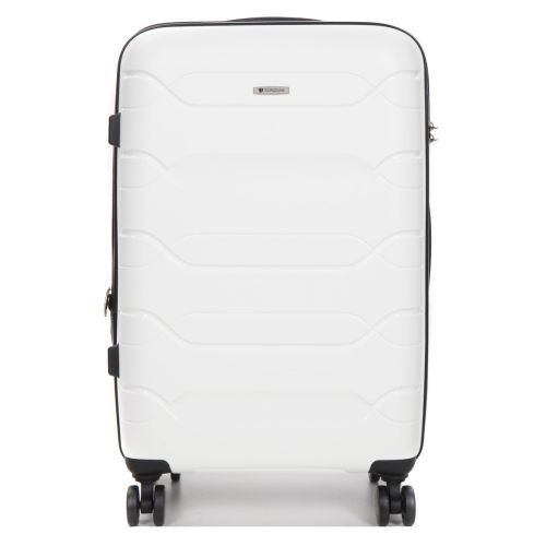 Чемодан средний M полипропилен Worldline Airtex 282 74л 64×41×26см Белый