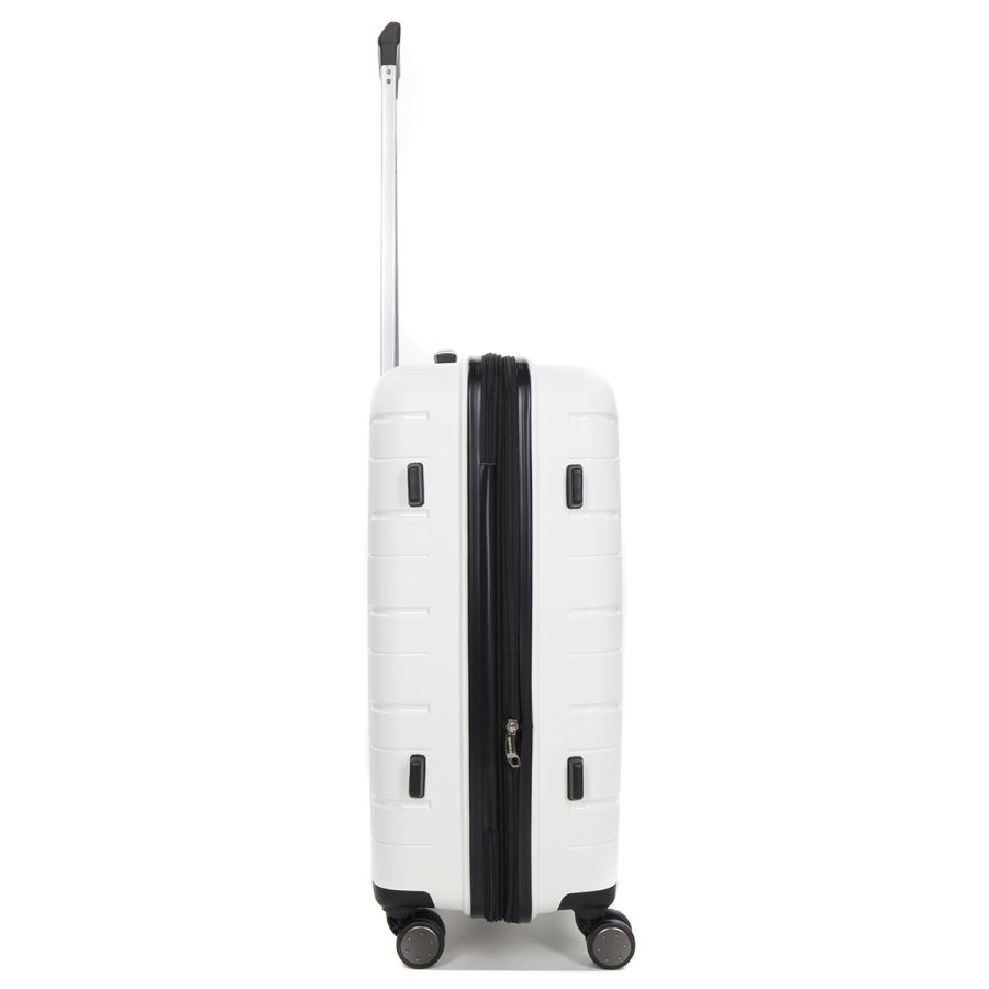Чемодан средний M полипропилен Worldline Airtex 282 74л 64×41×26см Белый