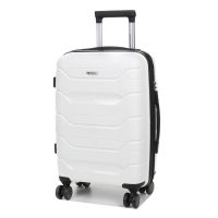 Чемодан маленький S полипропилен Worldline Airteх 282 46л 54×36×23см Белый