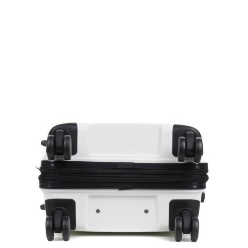 Чемодан маленький S полипропилен Worldline Airtex 282 46л 54×36×23см Белый