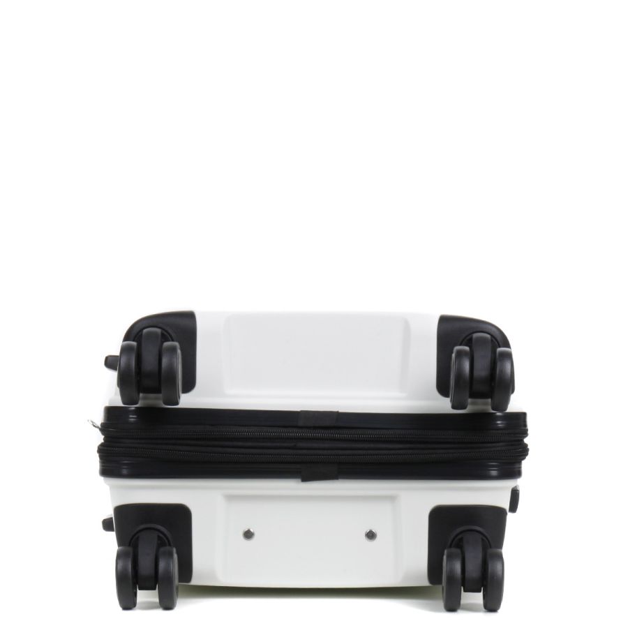 Чемодан маленький S полипропилен Worldline Airtex 282 46л 54×36×23см Белый