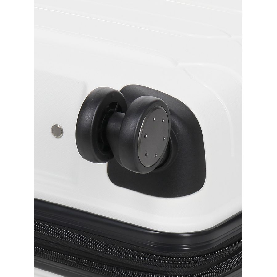 Чемодан маленький S полипропилен Worldline Airtex 282 46л 54×36×23см Белый