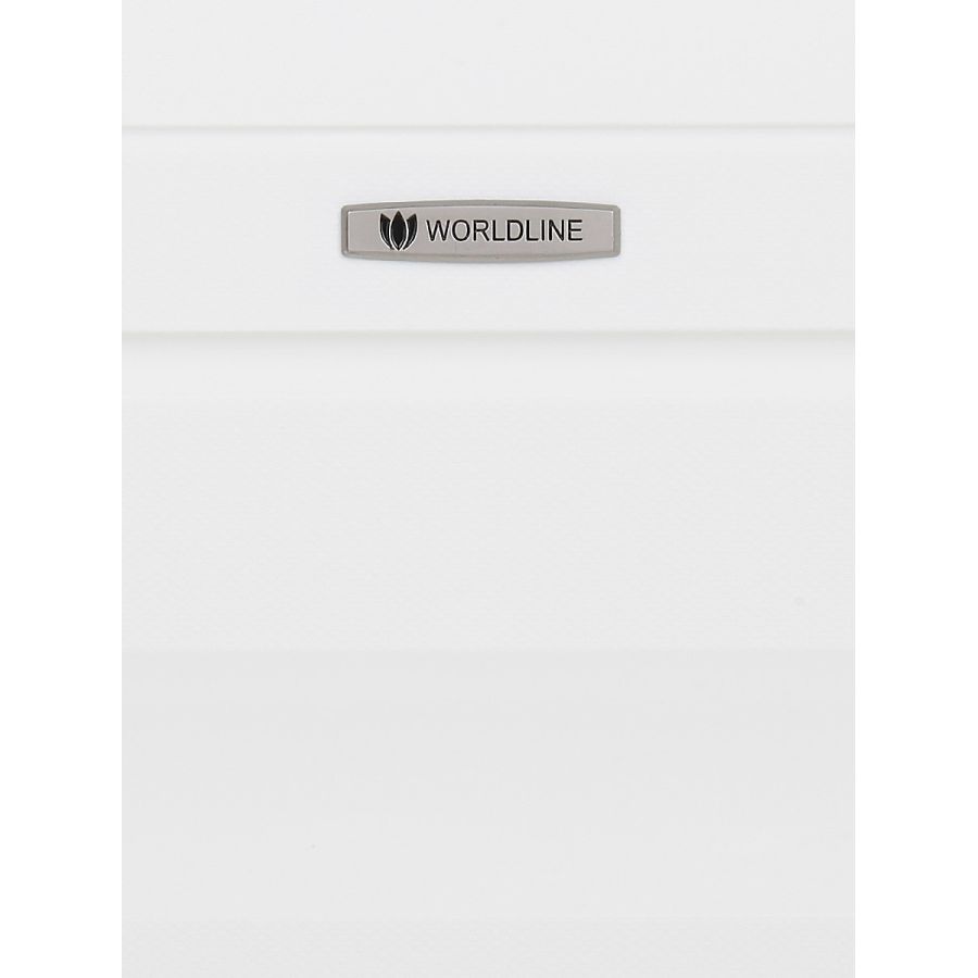 Чемодан маленький S полипропилен Worldline Airtex 282 46л 54×36×23см Белый