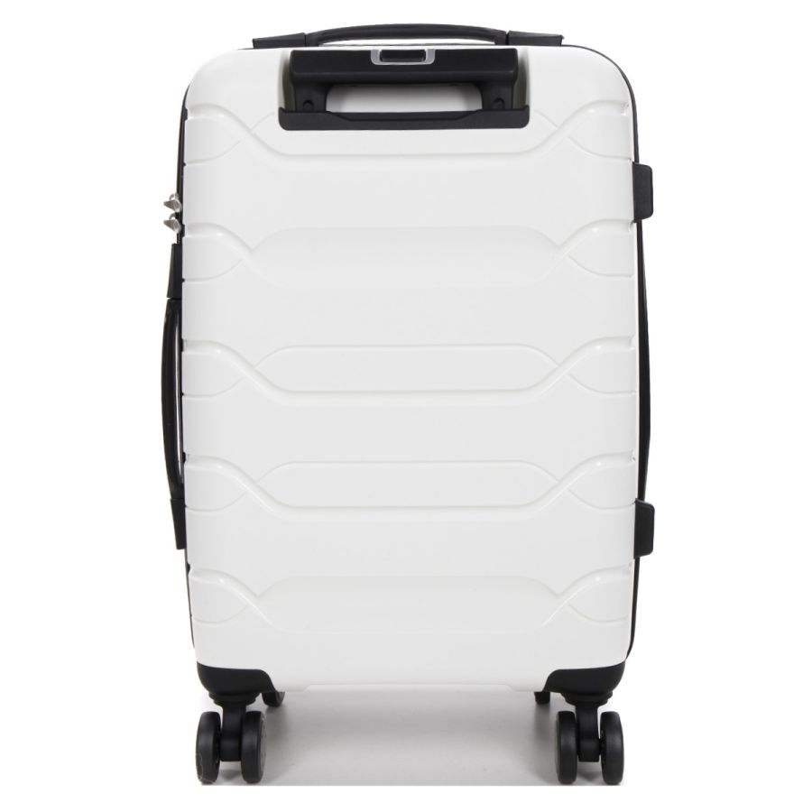 Чемодан маленький S полипропилен Worldline Airtex 282 46л 54×36×23см Белый